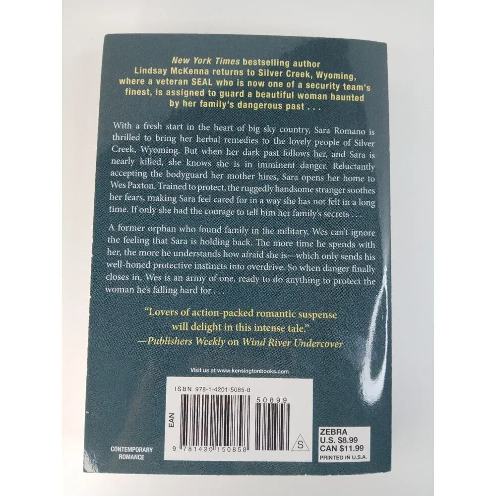 Silver Creek Bodyguard Lindsay McKenna Paperback 2022